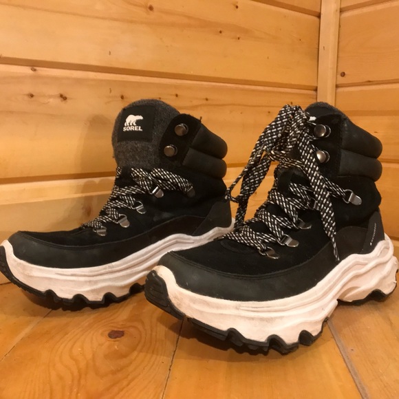 Sorel Suede Waterproof Sneakers - Picture 2 of 4